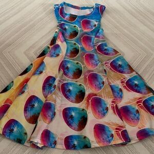 Zara Terez Girls Sunglasses with Palm Tree Dress